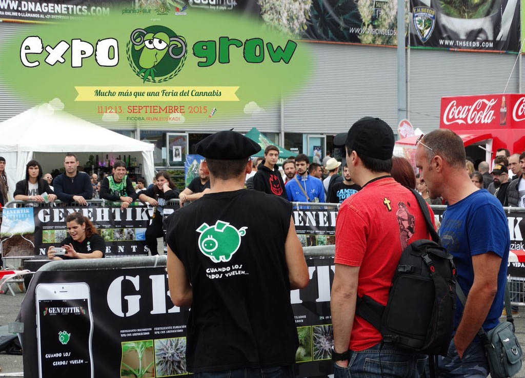 Éxito de público en la feria cánnabica Expogrow 2015