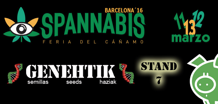 Feria del cannabis Spannabis 2016 en Barcelona