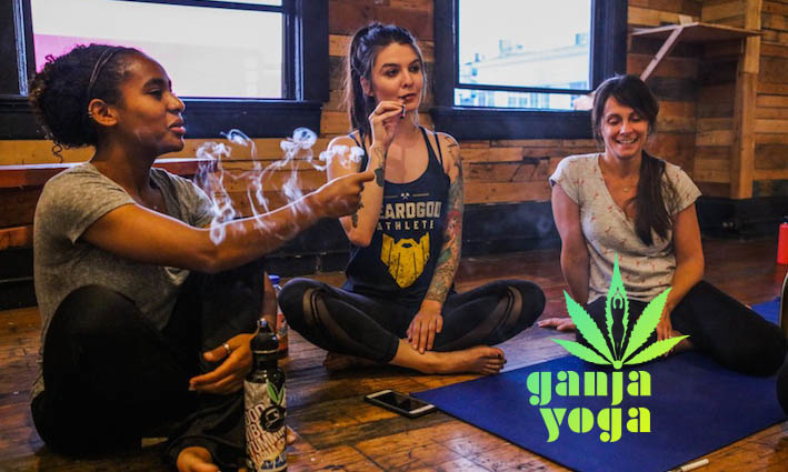 La práctica de Yoga con marihuana