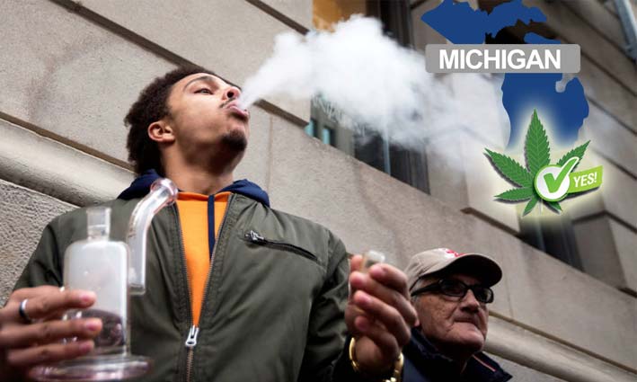 Michigan aprueba el uso recreativo de la marihuana