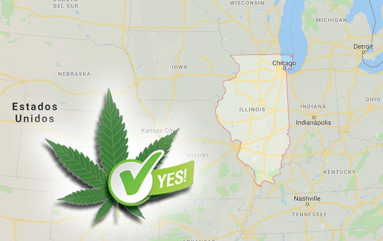 Illinois aprueba el consumo recreativo de cannabis